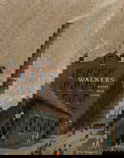 Arthur Delaney (British, 1927-1987) The Walkers Factory: Arthur Delaney (British, 1927-1987)The Walkers Factory signed and dated 'Arthur Delaney 1963' (lower right)oil on board32.5 x 26cm (12 13/16 x 10 1/4in).Footnotes:ProvenanceThe Collection of Selwyn De