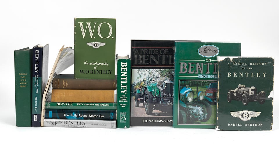 Books relating mainly to Vintage Bentley,   ((14)) (1 of 1)