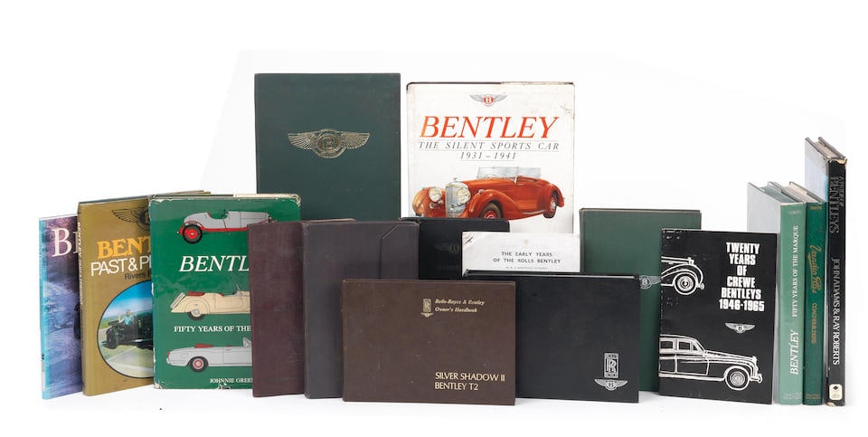 An Instruction Book and a Handbook for Bentley 4¼ Litre, and other Bentley literature,   ((... (1 of 1)