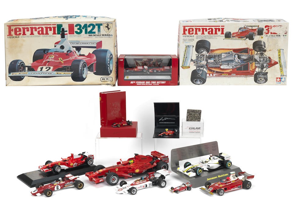Assorted Formula 1 model cars,   ((Qty)) (1 of 1)