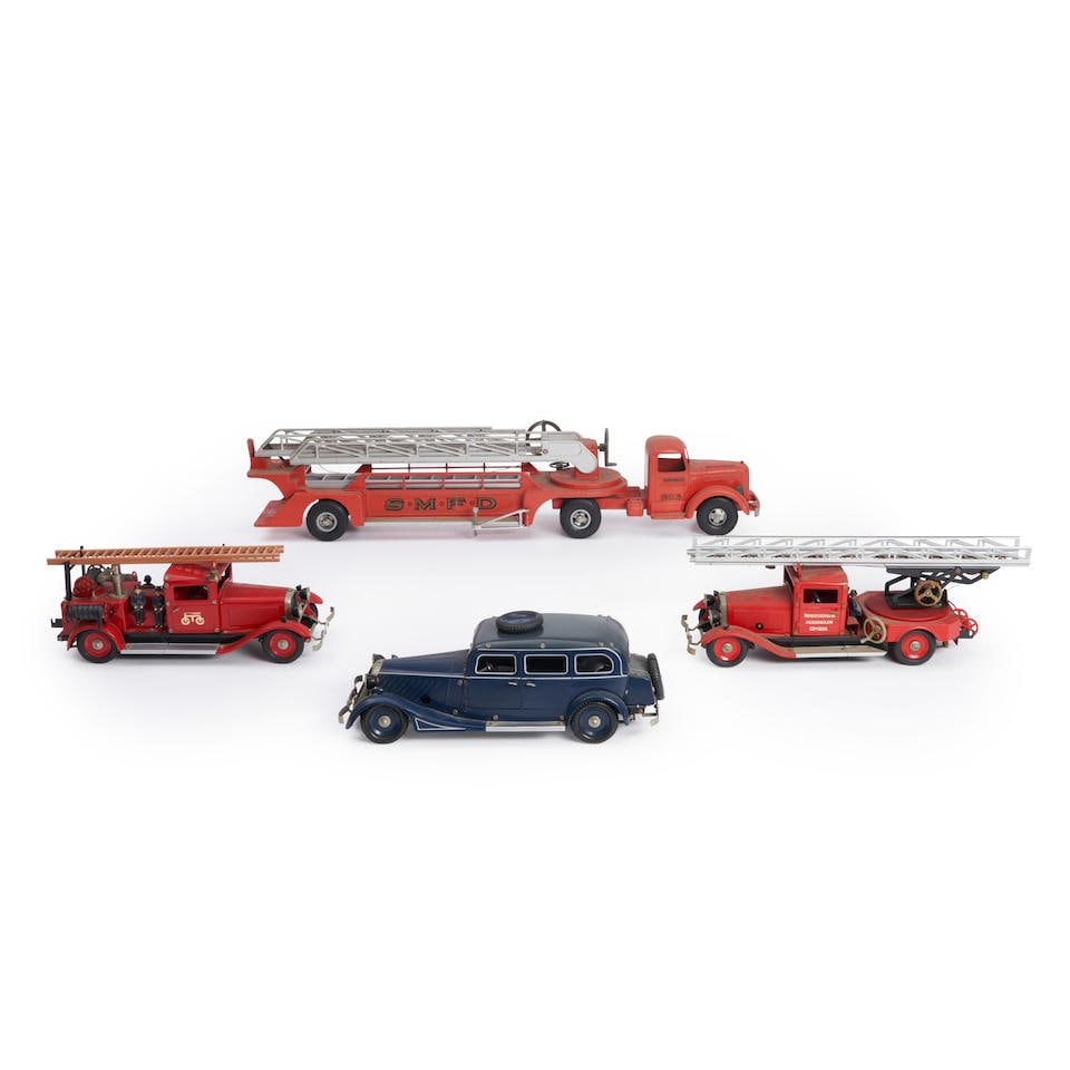 Märklin, (Göppingen, Germany), and Smith-Miller (California), Four Die-cast Model Vehi... (1 of 3)
