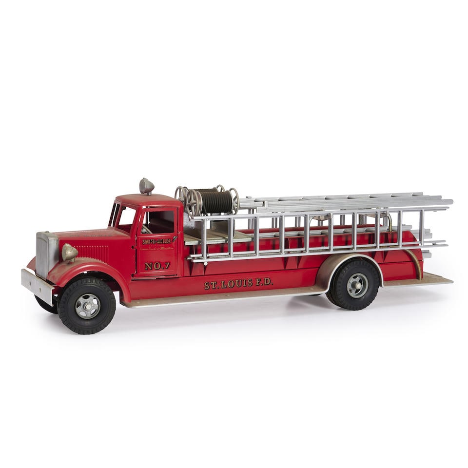 Fred Thompson, Smith-Miller, California, Die-cast 'St. Louis F.D.' #7 Fire Engine, 1980s. (1 of 1)