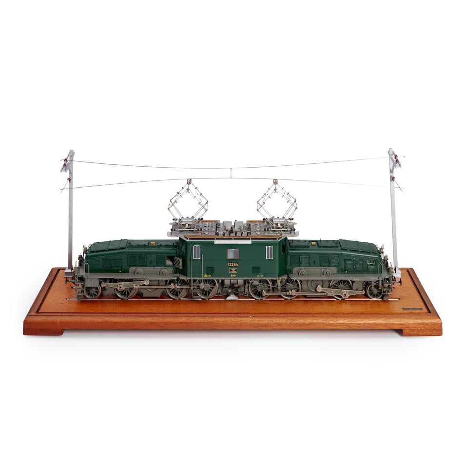 Fine Art Models, Birmingham, Michigan, 'Crocodile Be 6/8 II' DC Electric Model Locomotive, c. 1995. (1 of 2)
