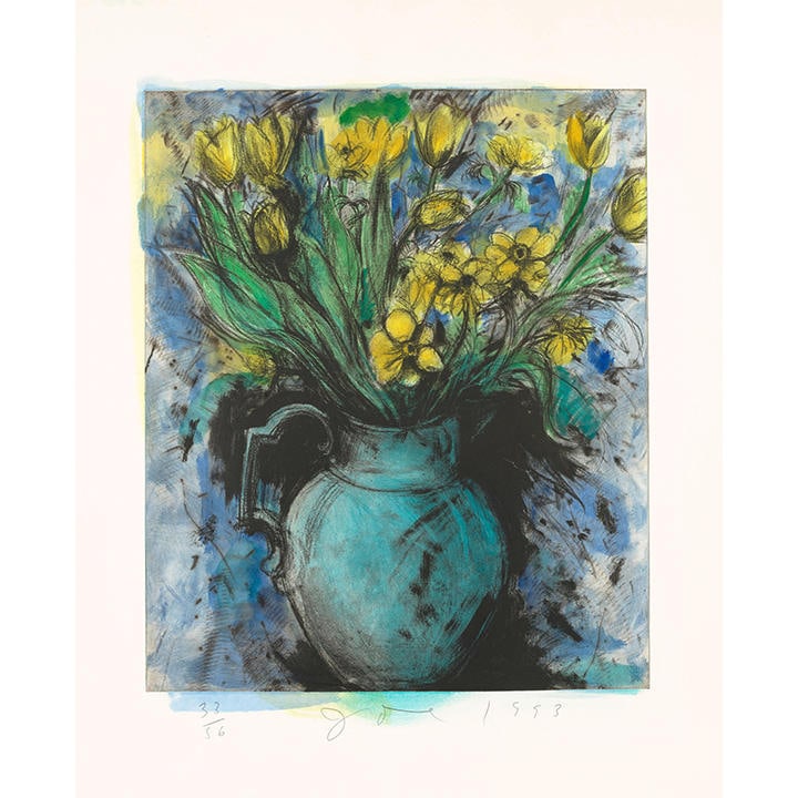 Jim Dine (born 1935); Blue Vase; (1 of 1)