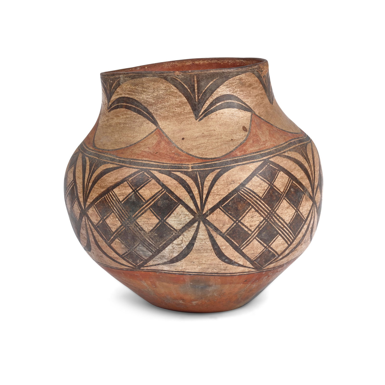 A Laguna polychrome olla (1 of 2)