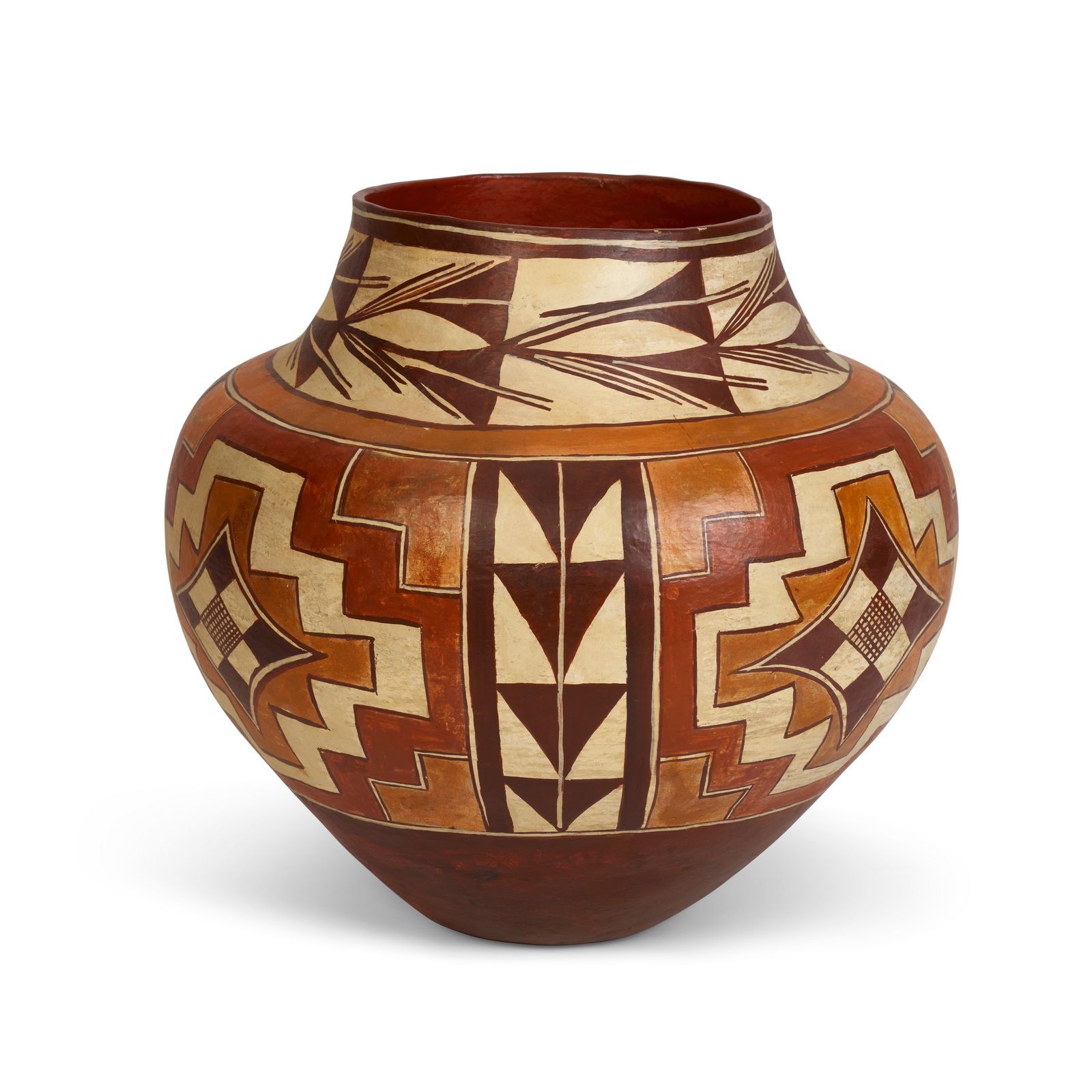 An Acoma polychrome jar (1 of 2)