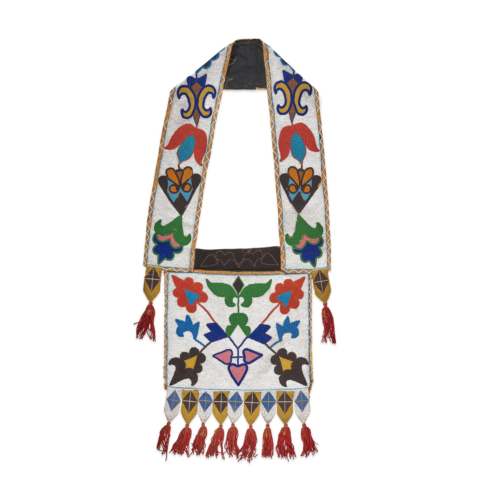 A Ho-Chunk (Winnebago) beaded bandolier bag (1 of 1)