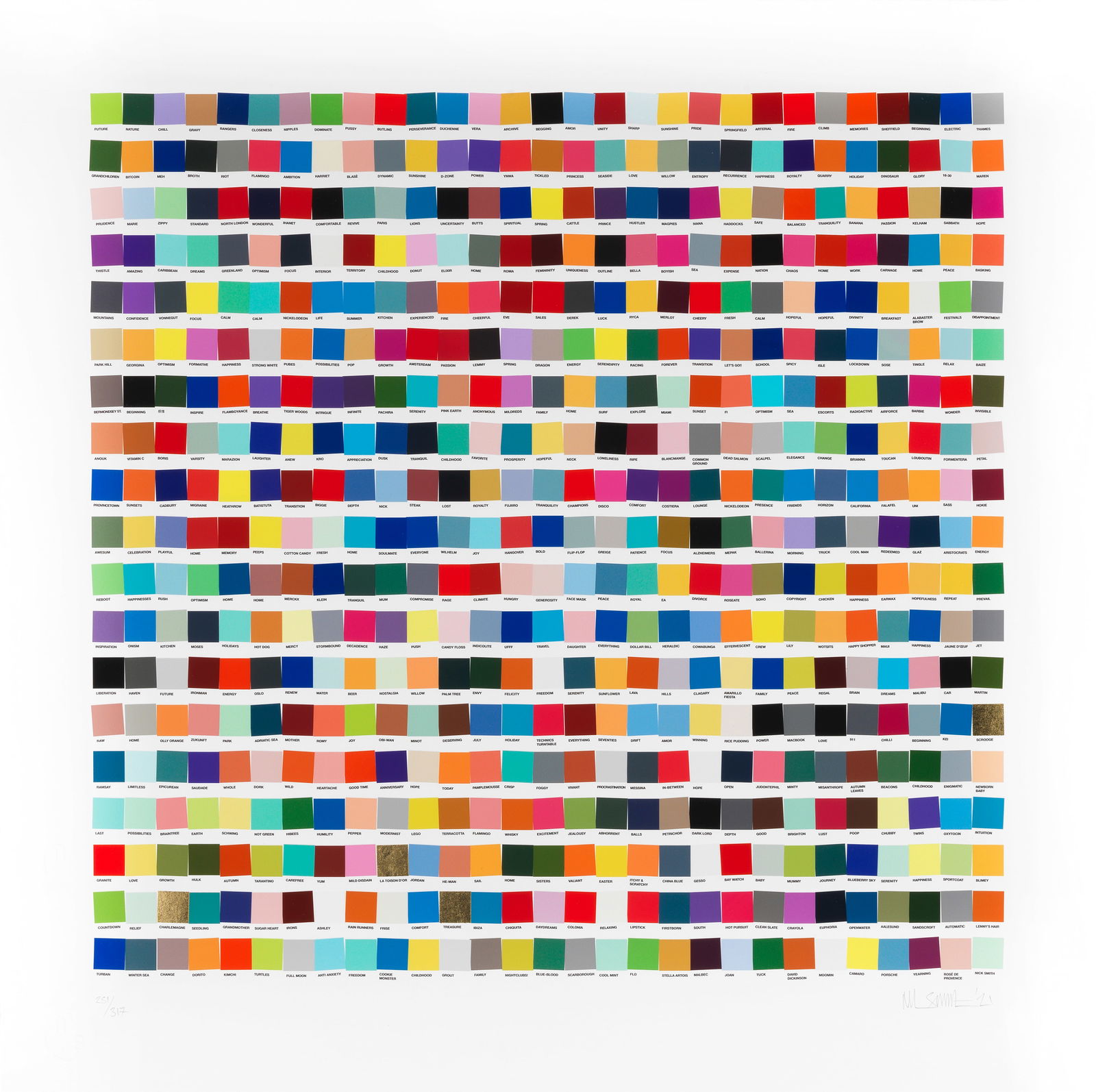 Nick Smith (British, born 1984) Instagram, from Psycolourgy Edition Giclée print in colours... (1 of 1)