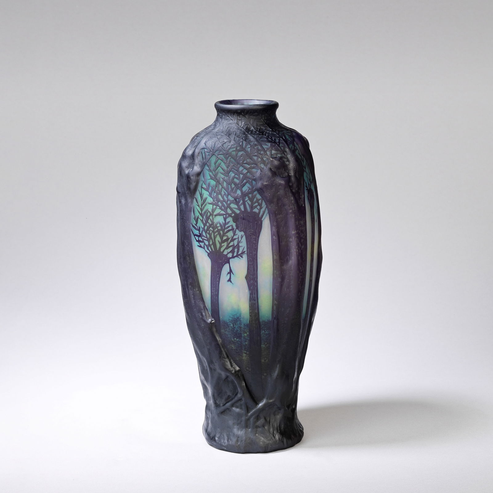 DAUM FRÈRES 'Landscape' vase, circa 1910 (1 of 1)