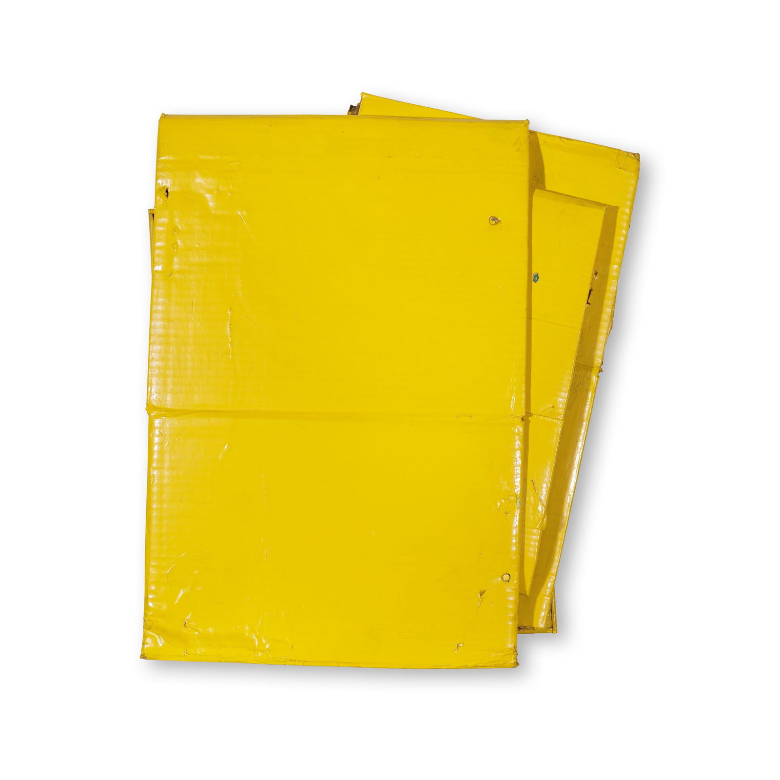 BERNAR VENET (N. 1941) Relief Carton 1965: BERNAR VENET (N. 1941) Relief Carton 1965 signé, daté 1965 et inscrit Allo ! Micheline-Line-Line ? au revers peinture industrielle sur carton monté sur châssis signed, dated