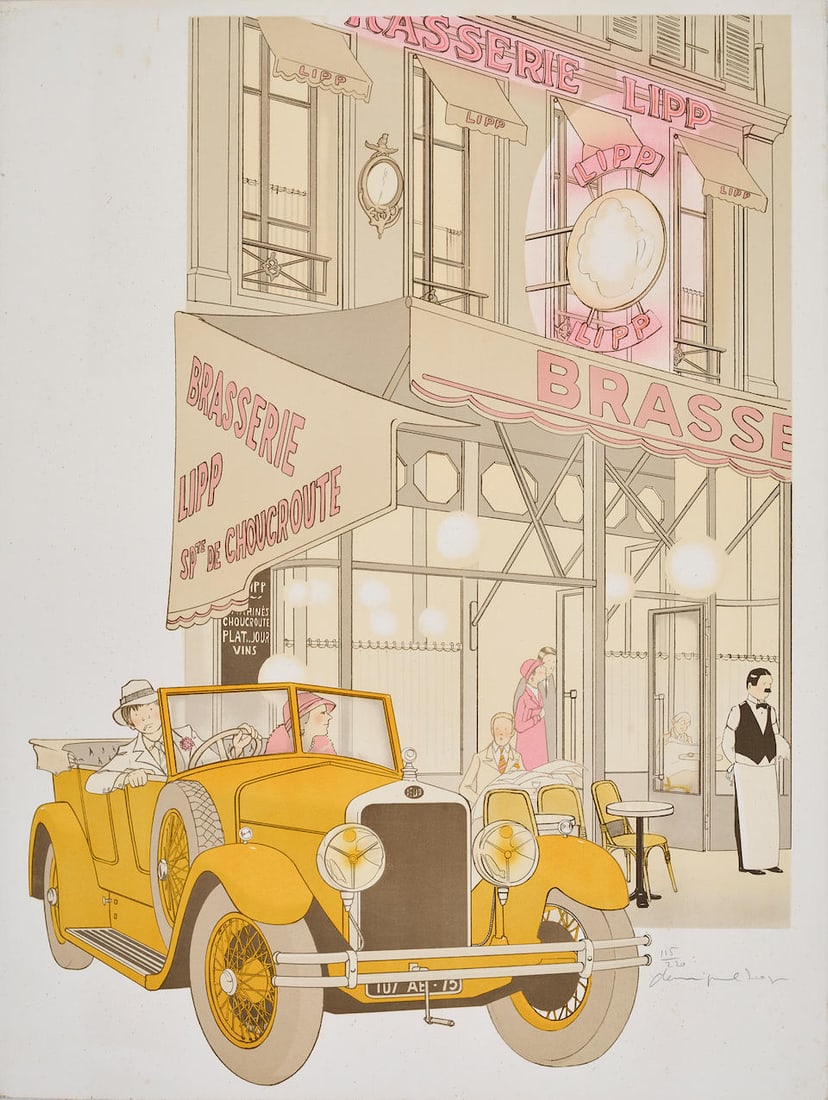 'THE DELAGE AT LIPP' AFTER DENIS PAUL NOYER (1940- ), (1 of 1)