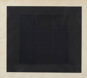RICHARD LIN (LIN SHOW-YU, 1933-2011) Winter, 1966 Sérigraphie du portfolio 'Four Seasons'...: RICHARD LIN (LIN SHOW-YU, 1933-2011) Winter, 1966 Sérigraphie du portfolio 'Four Seasons'. Signée, titréen datée et numérotée 13/70 Zeefdruk uit de 'Four Seasons' portfo