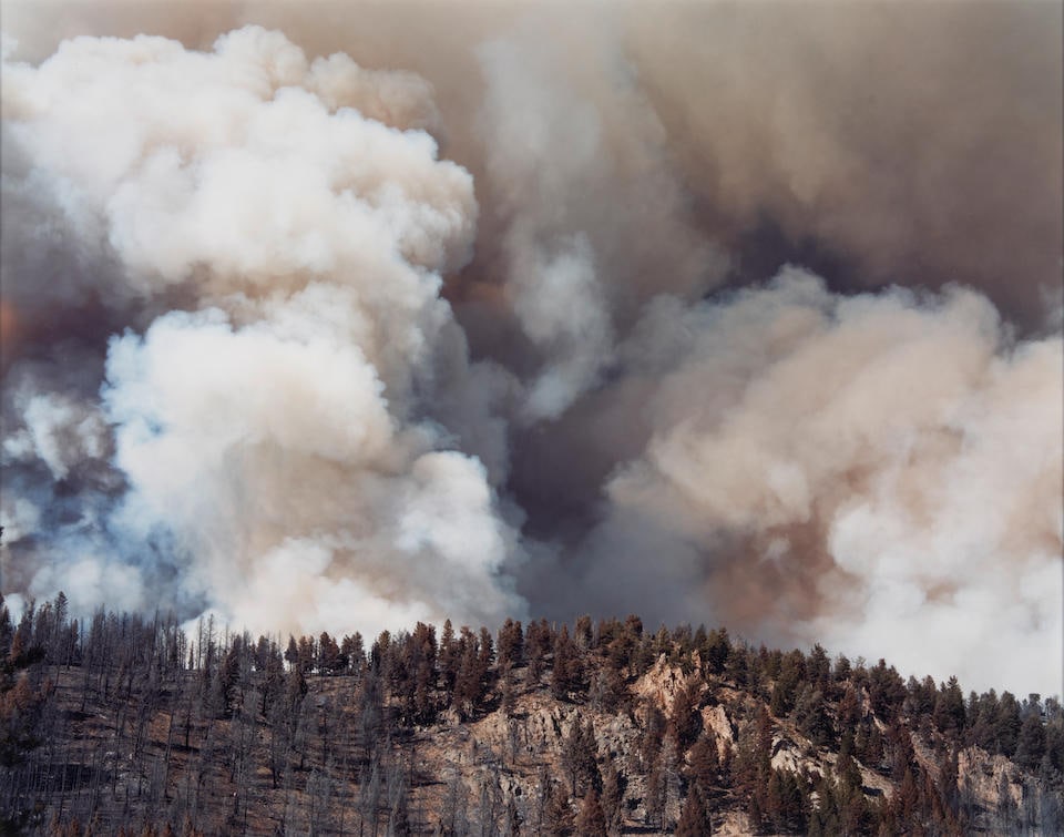 Laura McPhee (born 1958); Smoke above Fisher Creek, Valley Road Wildfire 40,838 Acres Burned, Cu... (1 of 1)