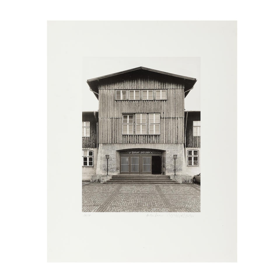 BERND & HILLA BECHER (1931-2007) (1934-2015) Lannegan House Offset lithographique en noir Sign&#... (1 of 2)