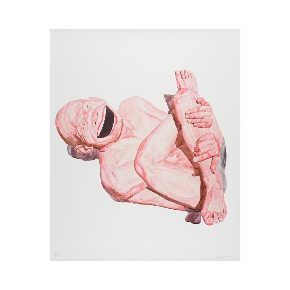 YUE MINJUN (Né en 1962) Untitled (Smile-ism No.28), 2006 Lithographie en couleurs Signé...: YUE MINJUN (Né en 1962) Untitled (Smile-ism No.28), 2006 Lithographie en couleurs Signée et numérotée 19/45 89 x 110 cm Colour lithograph, signed and numbered 19/45 This lot is sub