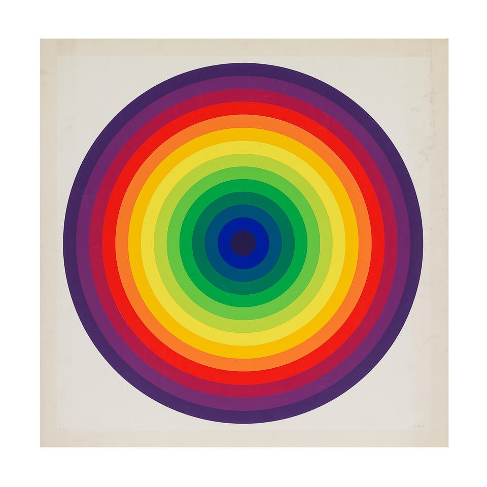 JULIO  LE PARC (NE EN 1928) Sans titre, 1972 Sérigraphie en couleurs Signée et num... (1 of 2)