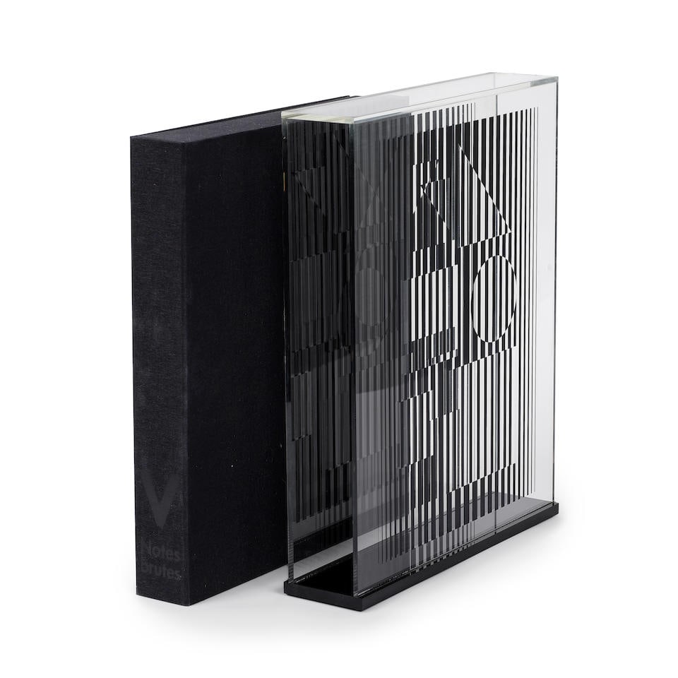 VICTOR VASARELY (1906-1997) Notes Brutes, 2016 Livre-objet comprenant:Facsimilé des notes b... (1 of 3)
