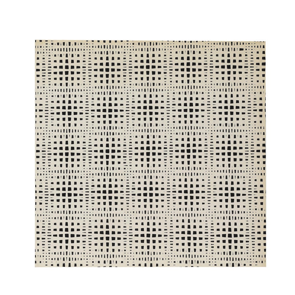 FRANCOIS MORELLET (1926-2016) Sans Titre, 1971 Sérigraphie sur vélinSignée et nu...: FRANCOIS MORELLET (1926-2016) Sans Titre, 1971 Sérigraphie sur vélin Signée et numérotée 61/500 en bas à gauche Cachet au dos bas centre 'CNAC': tirage limité à