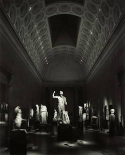 Matthew Pillsbury (born 1973); 'Jaharis Gallery, Metropolitan Museum of Art, NYC';: Matthew Pillsbury (born 1973) 'Jaharis Gallery, Metropolitan Museum of Art, NYC', 2004 Archival pigment print, printed 2008; signed, titled, dated, annotated, and numbered '2/10' in pencil in the marg