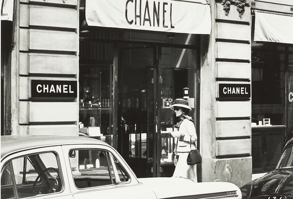 Douglas Kirkland (1934-2022); 'Coco Chanel';: Douglas Kirkland (1934-2022) 'Coco Chanel', 1962 Gelatin silver print, printed no later than 2014; signed, titled, dated, and numbered '39/110' in pencil in the margin, framed; accompanied by a Certif
