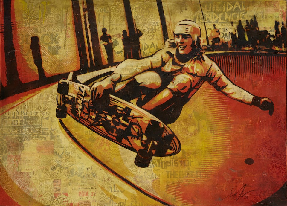 SHEPARD FAIREY (B. 1970) Jim Muir (1 of 2)