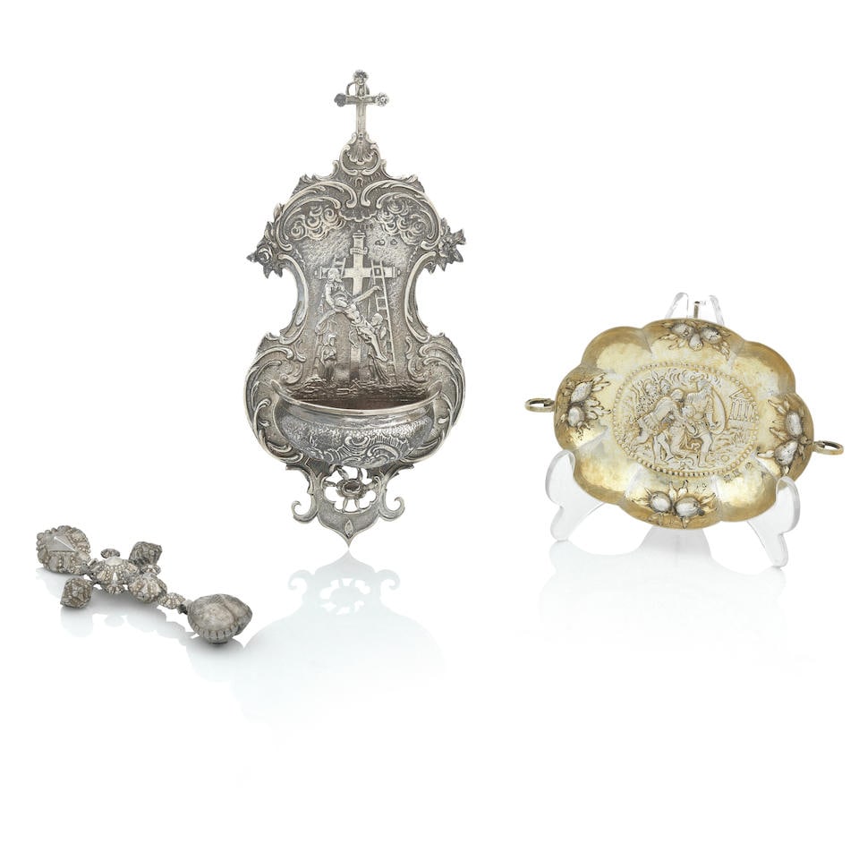 A holy water stoup Probably Hanau with London import marks for 1899  (3) (1 of 1)