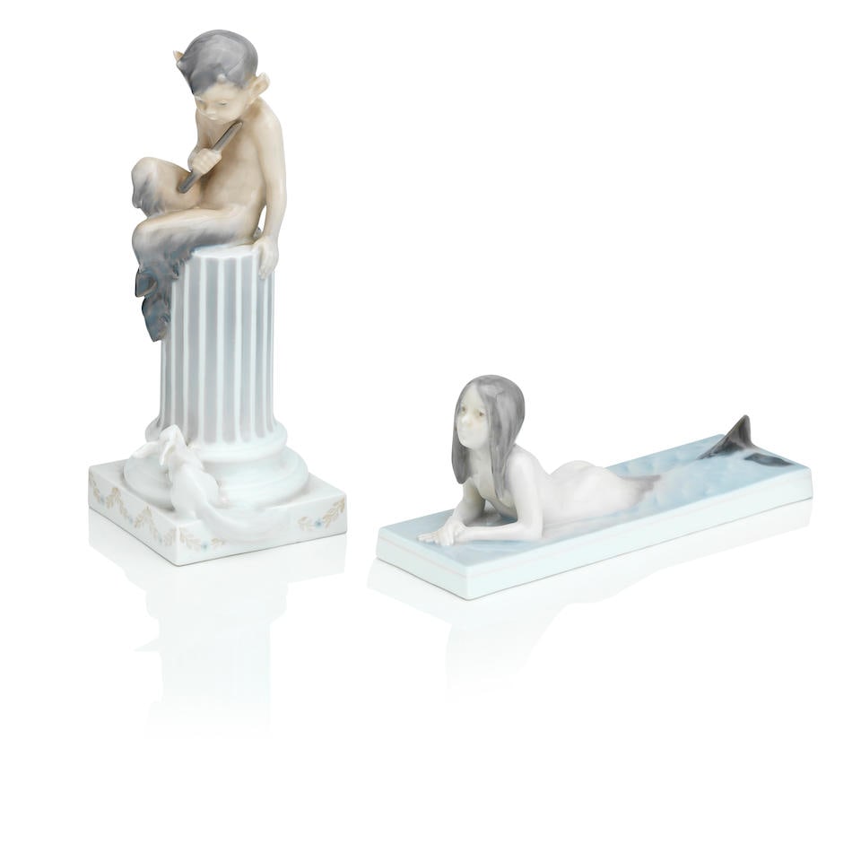 A 1950 Royal Copenhagen figure of a Satyr (1 of 1)