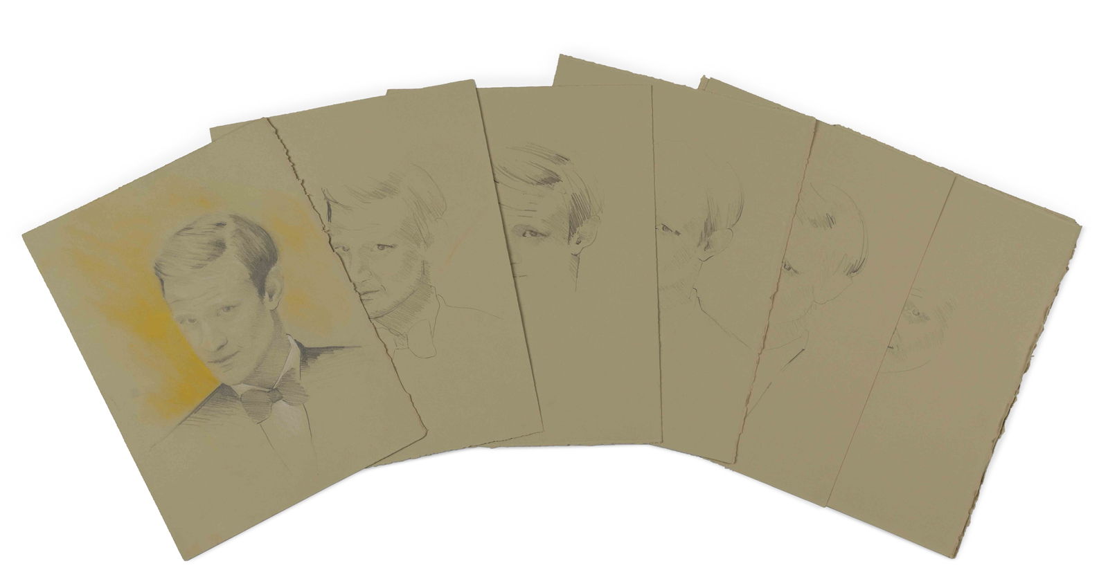 Charlie Cobb (British) Matt Smith (as Prince Philip): A series of sketches Season 2, Episode 10,...: Charlie Cobb (British) Matt Smith (as Prince Philip): A series of sketches Season 2, Episode 10, 'Mystery Man' Produced to replicate a portrait by the osteopath Stephen Ward, for the filming of the Pr