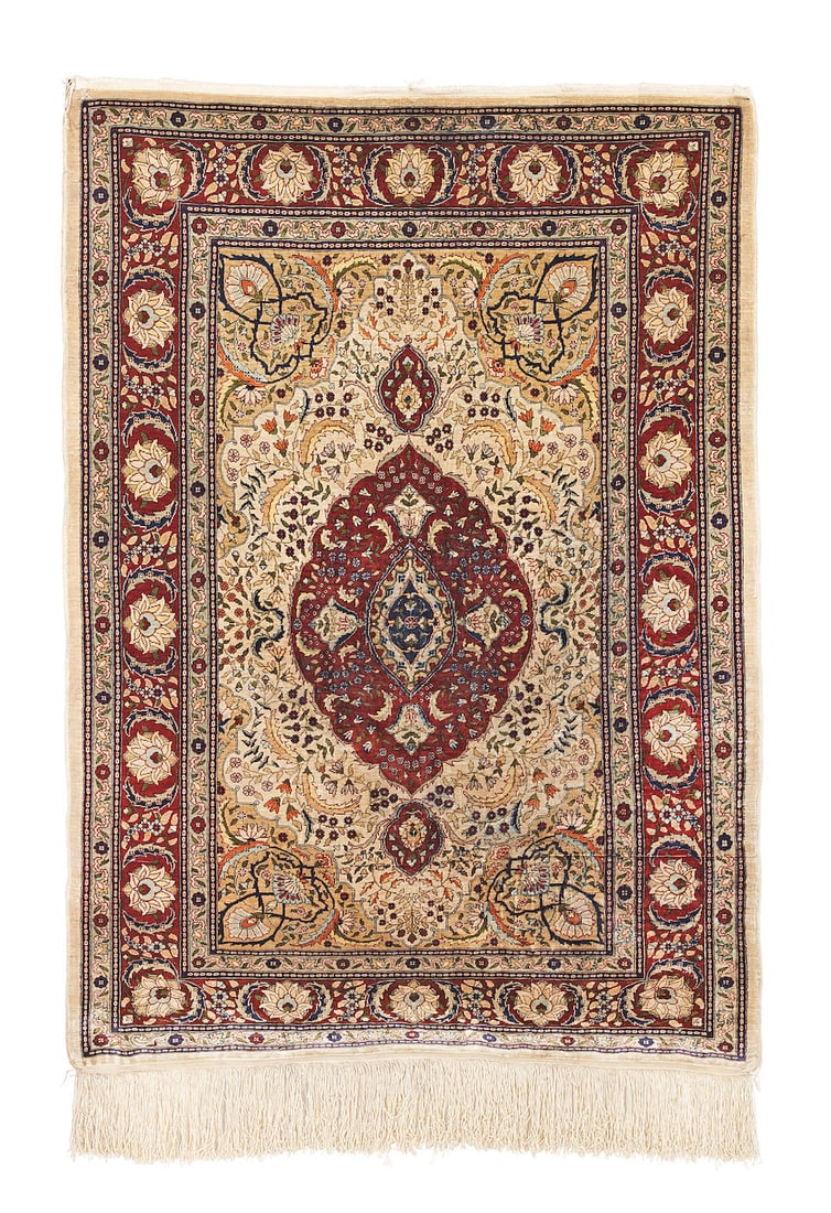 A signed Hereke carpet  West Anatolia, (1 of 1)