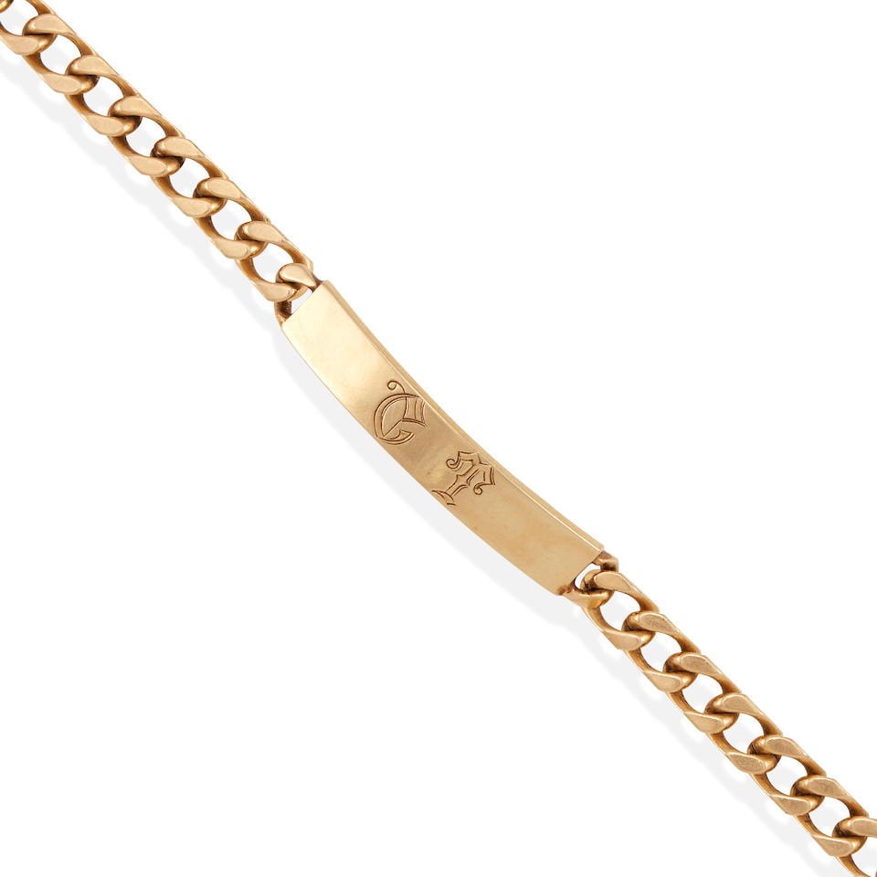 A 14K GOLD BRACELET (1 of 3)