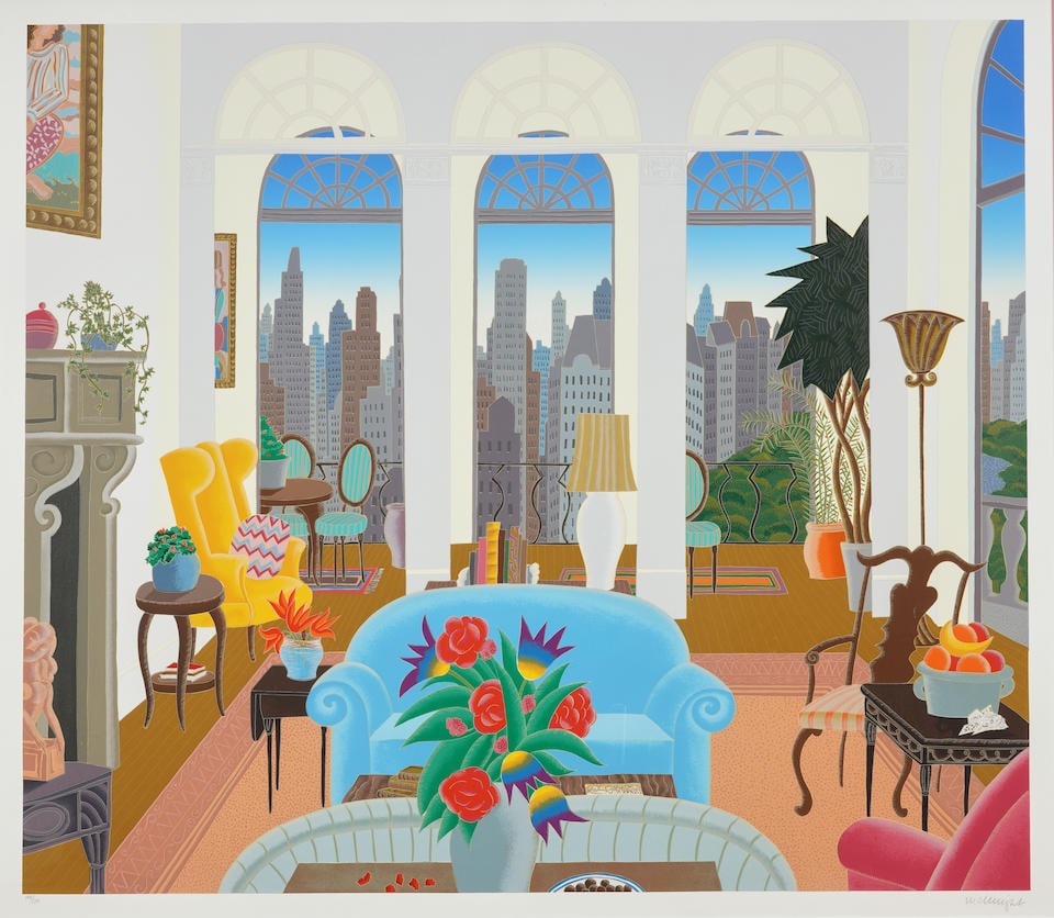 THOMAS MCKNIGHT (AMERICAN, BORN 1941) THREE WORKS (1 of 12)