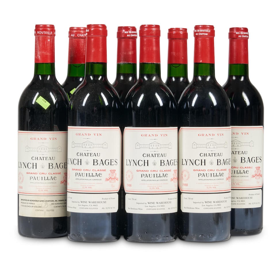 Chateau Lynch Bages 1988 (8 bottles) (1 of 1)
