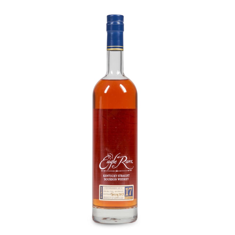 Eagle Rare 17 Years Old 1996 (1 750ml bottle): Eagle Rare 17 Years Old 1996 (1 750ml bottle) Kentucky official bottling, bottled spring 2013 750ml 45% 1 bottle Footnotes: American, Bourbon This lot is subject to the following lot symbols: •