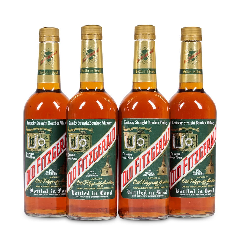 Old Fitzgerald Bottled in Bond (4 750ml bottles) (1 of 1)