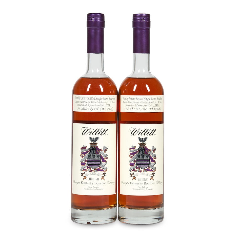 Willett Bourbon 5 Years Old (2 750ml bottles) (1 of 1)