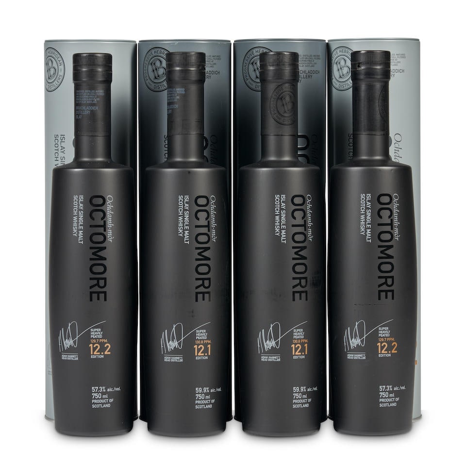 Mixed Bruichladdich Octomore (4 750ml bottles) (1 of 1)