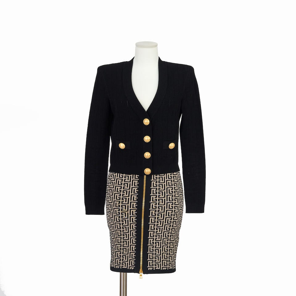 BALMAIN, Collection Prêt à Porter 2022. Ensemble de jour. Directeur artistique: Olivie... (1 of 1)