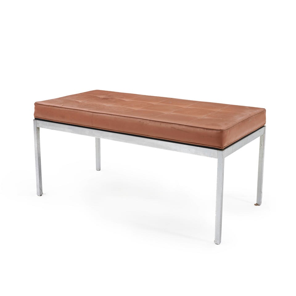 Florence Knoll (1917-2019) for Knoll Associates Bench, New York, designed 1954, production c. 19... (1 of 1)