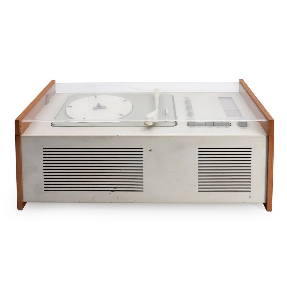 Hans Gugelot and Dieter Ram for Braun Phonosuper SK5 Radiogram, Frankfurt, Germany, designed 195... (1 of 4)