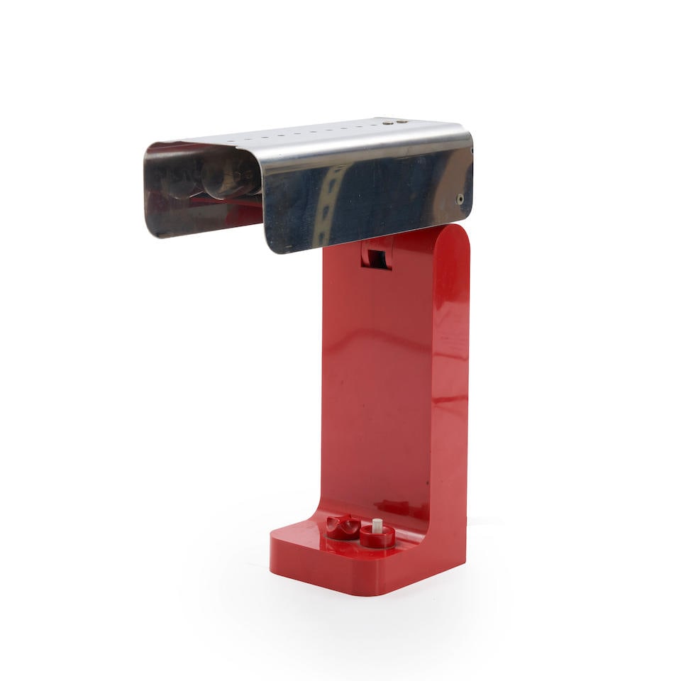 Joe Colombo (1930-1971) for Kartell 'Vademecum' Table Lamp, Italy, c. 1960, ABS plastic, metal, ... (1 of 1)