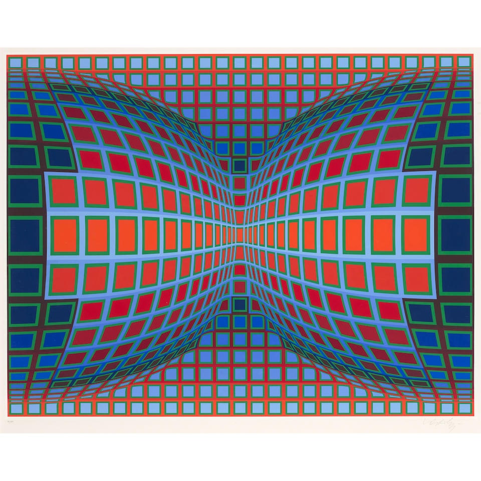 Victor Vasarely (1906-1997); Baak; (1 of 1)