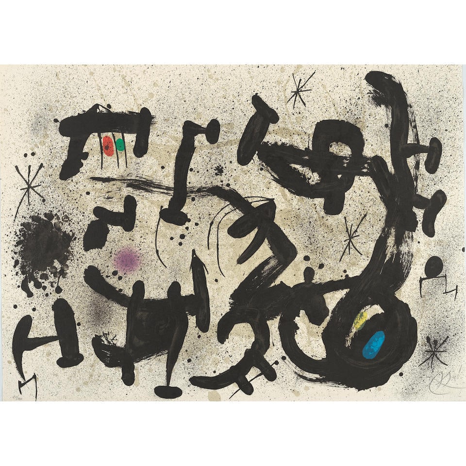 Joan Miró (1893-1983); Homenatge à Joan Prats; (1 of 1)