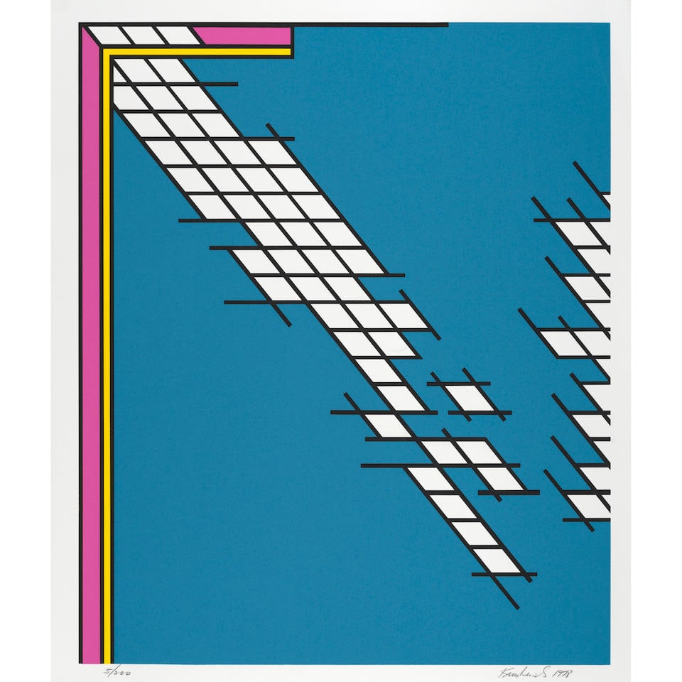 Nicholas Krushenick (1929-1999); Tailgate; (1 of 1)