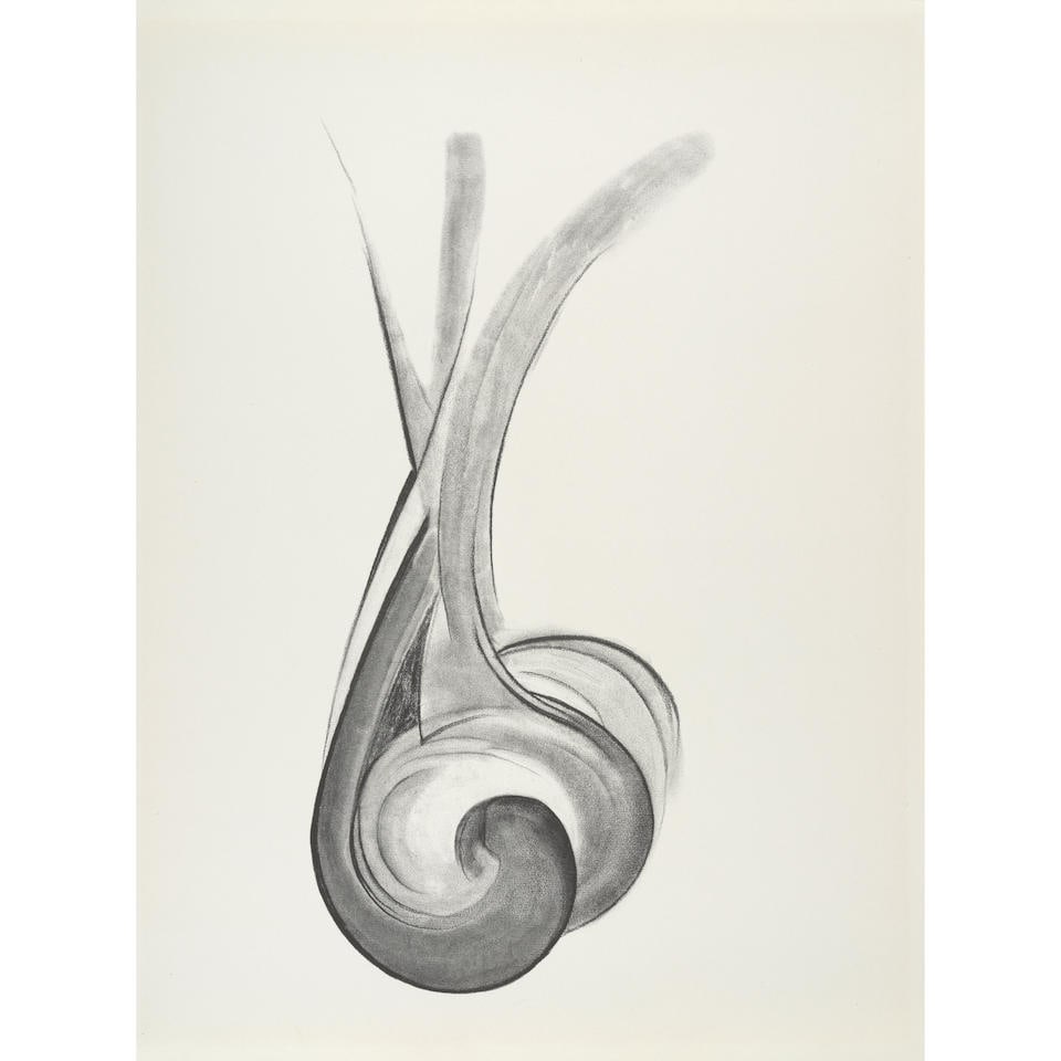 Georgia O'Keeffe (1887-1986); Plate VII, from Drawings; (1 of 1)