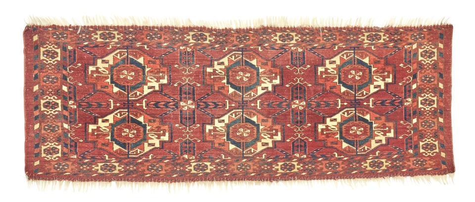 Fine Tekke Torba Turkestan 1 ft. 3 in. x 3 ft. 5 in. (1 of 2)