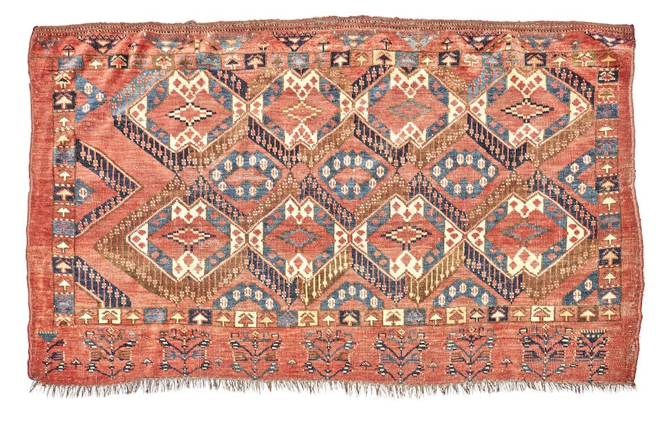 Beshir Chuval Turkmenistan 3 ft. x 4 ft. 11 in. (1 of 3)