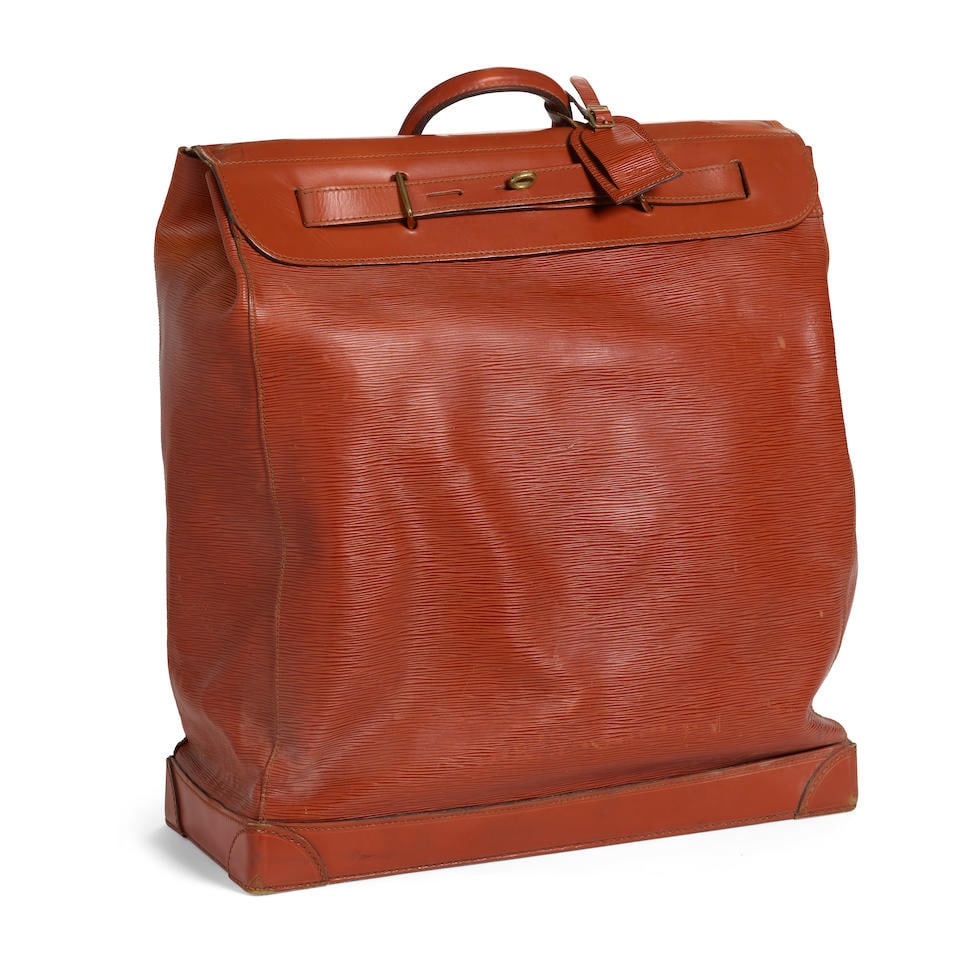 LOUIS VUITTON: EPI STEAMER 45 Early 1980's (1 of 1)