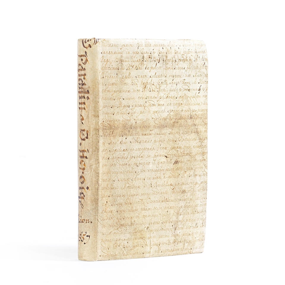 PARADIN (CLAUDE) Devises heroiques, Lyon, Jan de Tournes & Guillaume Gazeau, 1557 (1 of 2)