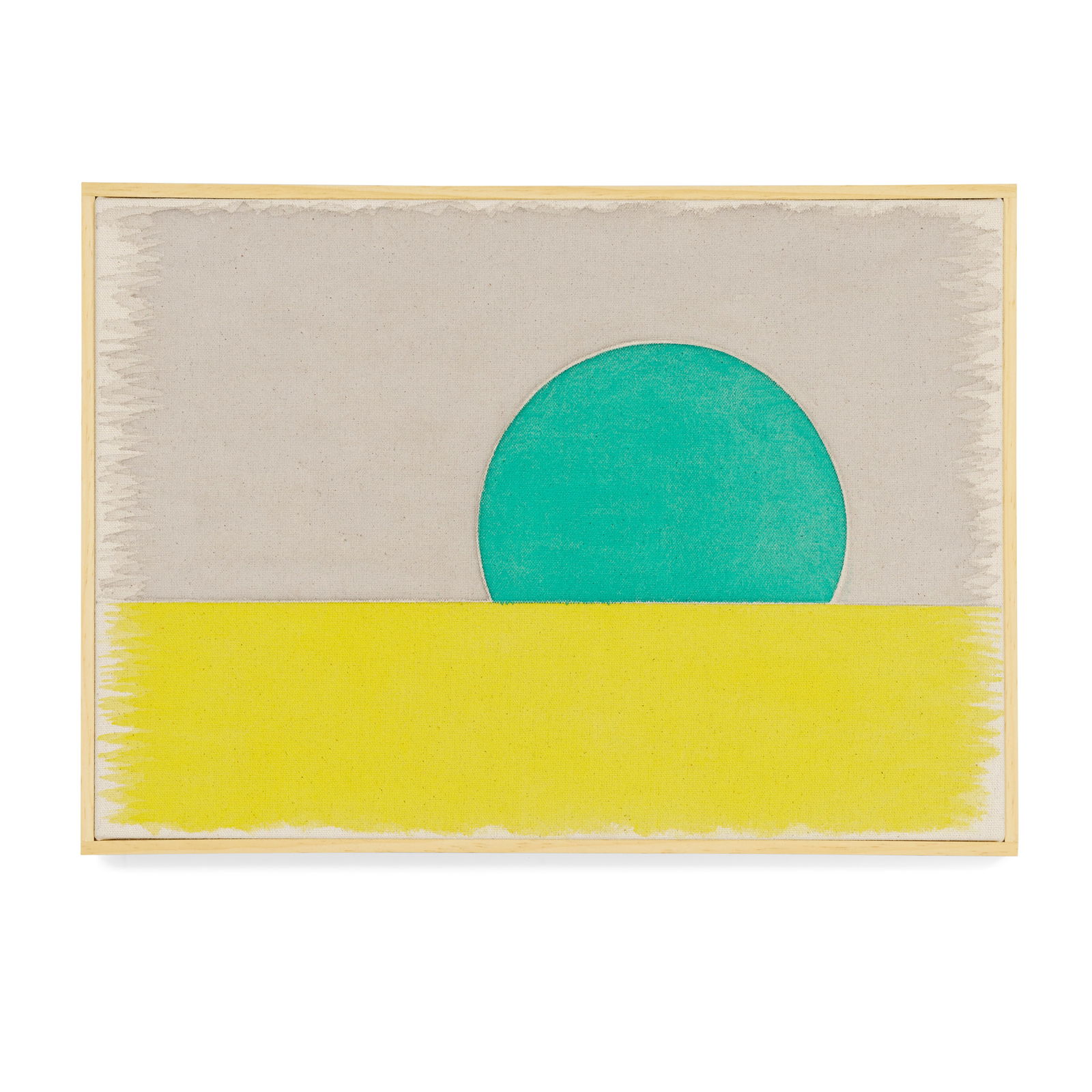 UGO RONDINONE (B. 1963) Achterdezemberzweitausendeinundzwanzig, 2021: UGO RONDINONE (B. 1963) Achterdezemberzweitausendeinundzwanzig, 2021 signed, titled and dated ''achterdezemberzweitausendeinundzwanzig' ugo rondinone 2021' (on the reverse) watercolor on canvas in art