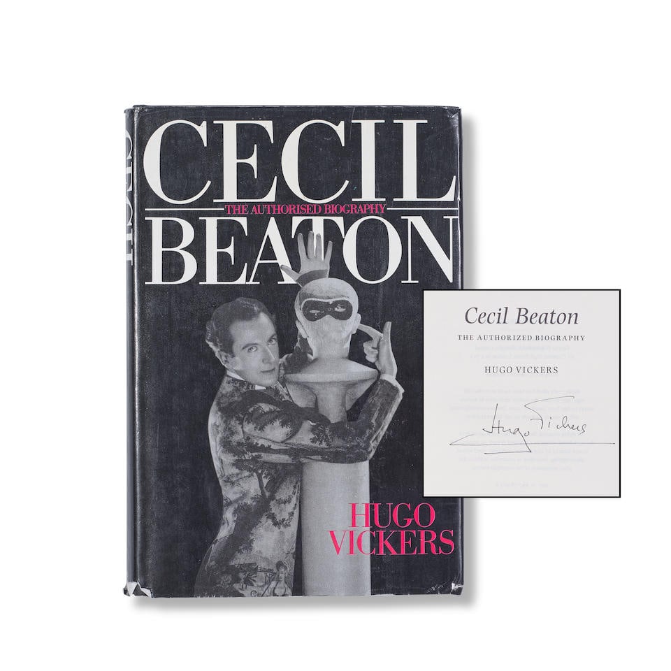 CECIL BEATON Vickers (Hugo) Cecil Beaton: The Authorized Biography, Weidenfeld and Nicolson, 1985: CECIL BEATON Vickers (Hugo) Cecil Beaton: The Authorized Biography, signed by the author, light toning, pictorial dust-jacket (some minor wear and tears to extremities, particularly to the spine), We